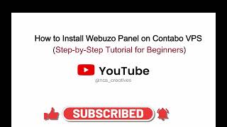 How to Install Webuzo Panel on Contabo VPS (Step-by-Step Tutorial for Beginners)