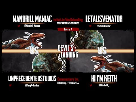 Devil's Landing Week 13 - Mandrill Maniac vs UnprecedentedStudios / LetalisVenator vs Hi I'm Keith