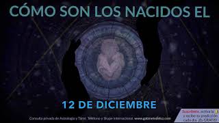 Cómo son los NACIDOS el 12 de Diciembre?