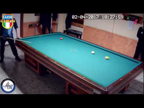 Corridoni vs Romano 2 Cat - 3ªProva Camp.Regionale - CSB Martino's Billiards(LT) 1/2Apr2017