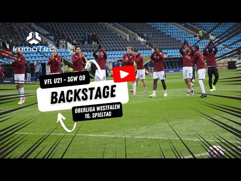 HINTER DEN KULISSEN beim Spiel VfL Bochum U21 vs. SG Wattenscheid 09 mit 6000 Zuschauern