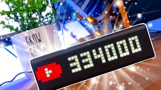 Video thumbnail for LaMetric Time Smart Clock - BIG BRAINS for your Setup by Designs By IFR