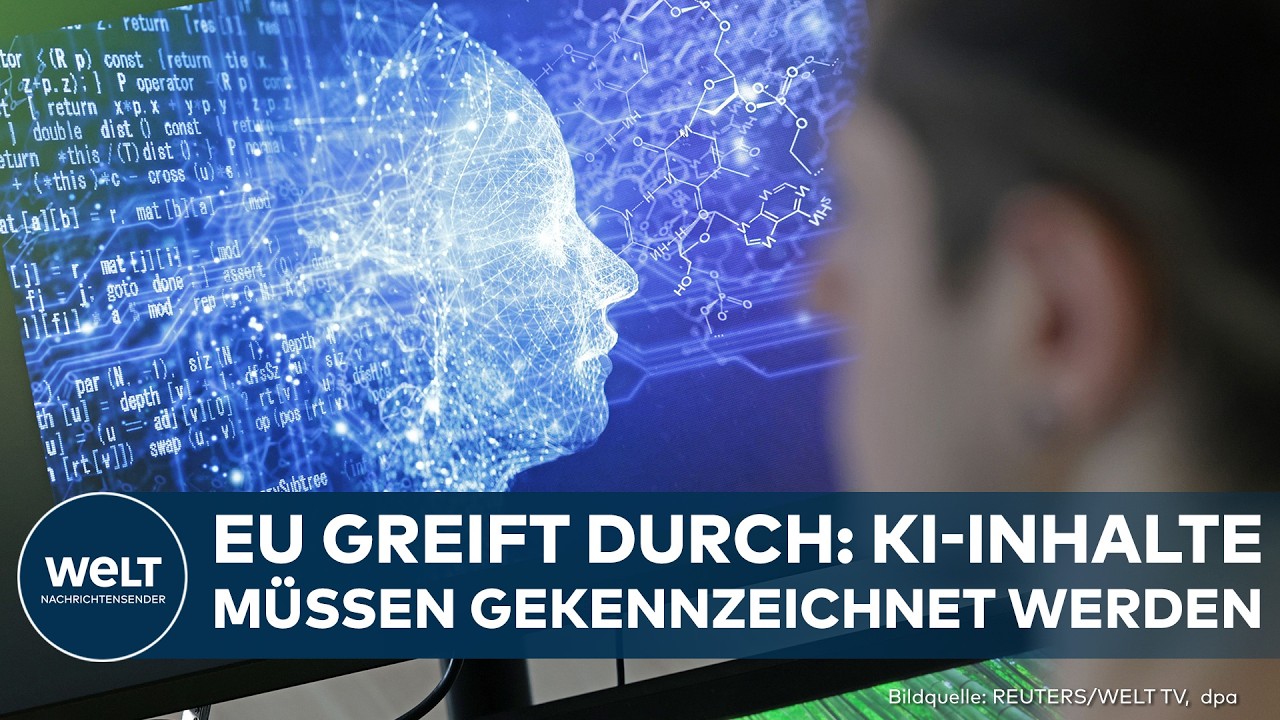 DEUTSCHLAND: Neue KI-Regeln in der gesamten EU! Das ändert sich ab heute