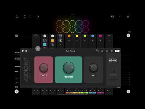 AudioKit Reverb - 100% FREE Reverb by Audiokit - Demo for the iPad
