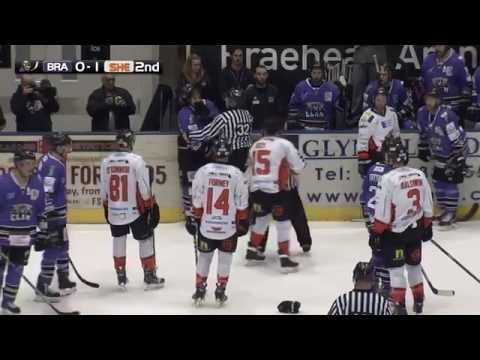 Braehead Clan vs Sheffield Steelers 22/11/14 - EIHL 2014