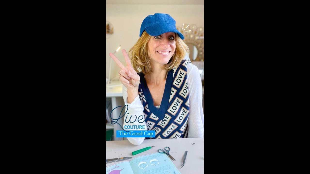 Box casquette prête à coudre The Good Cap - Zébre - Calissone