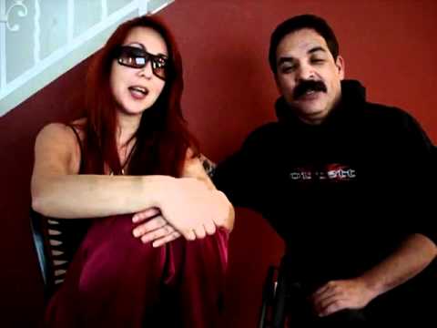 Message to Charisma from Green Man & Chastity of Outlett at her home in North Hollywood 2008