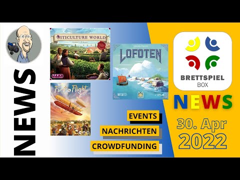 Brettspiel News   Nachrichten, Events, neue Spiele, Crowdfunding   Brettspielbox   30  April 2022