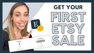 How to get your first sale on Etsy 🐵 Beginners guide to selling digital products on Etsy