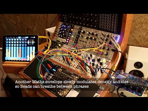 Spirals (Ooda sequencer with Disting EX poly wavetable)