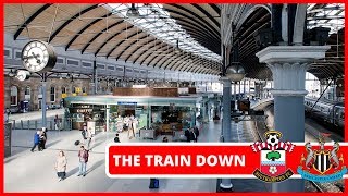 Southampton vs Newcastle United | The train down