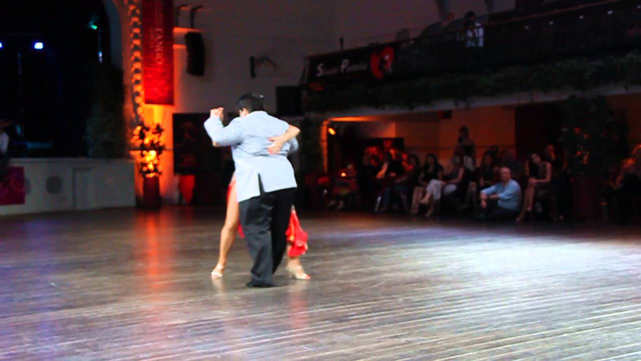 AONIKEN QUIROGA E ALEJANDRA MANTIÑAN NO 12º FESTIVAL TANGO LISBOA - 2/5