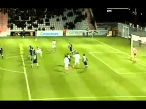 Amazing BICYCLE Goal  Faty Ajaccio vs Bordeaux [1 0] 09-02-2013