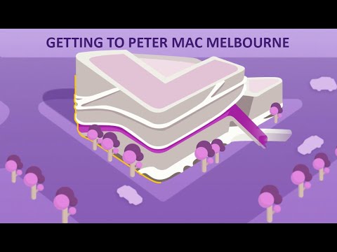 Peter Mac Wayfinding: Getting to Peter Mac Melbourne