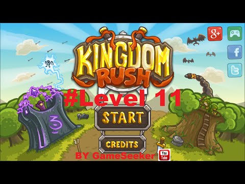 Kingdom Rush Walkthrough Level 11 Forsaken Valley - 3 Stars
