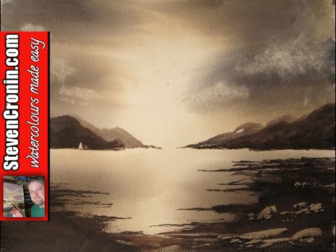 Tonal values and contrast painted simply