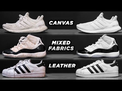 HOW TO CLEAN EVERY TYPE OF SNEAKER | My Process