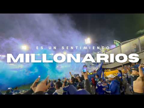 "Así se vive un Millonarios vs Nacional " Barra: Comandos Azules &bull; Club: Millonarios