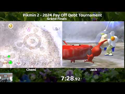 Pikmin 2 Pay Off Debt Tournament 2024 Grand Finals - @jackdraz (W) vs @chemicalqq (L)