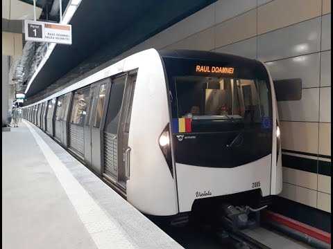 Cab View Bucharest Metro Line -  M5