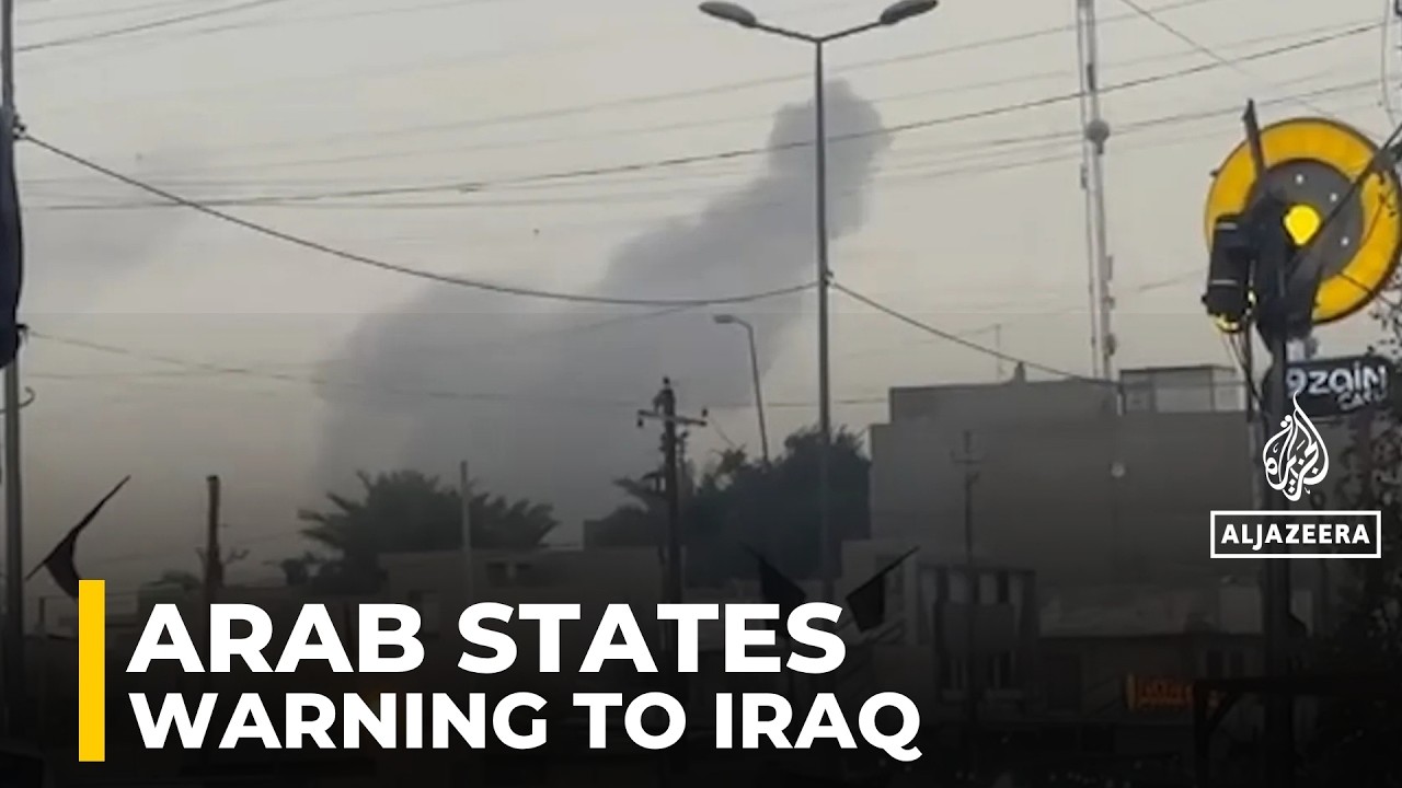 Six Middle Eastern countries urge Iraq to halt Iran-backed attacks amid regional escalation