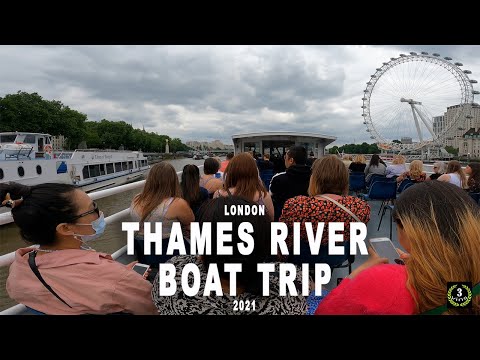 , title : 'London Thames river boat ride with landmarks details 2021 🇬🇧'