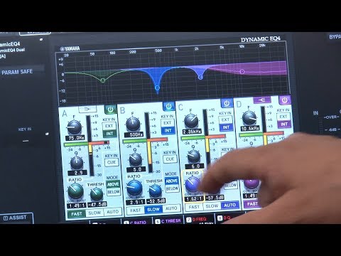 Yamaha RIVAGE PM: Practical uses of the Dynamic EQ4 plug-in