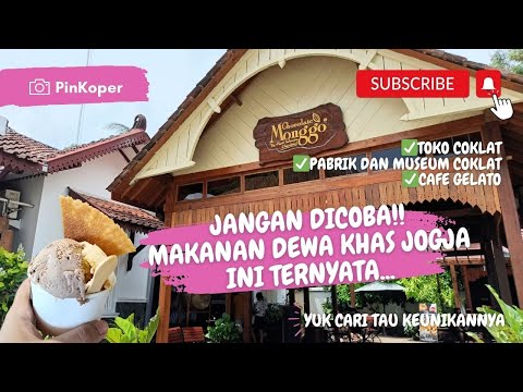 MAKANAN DEWA!! REVIEW LENGKAP COKELAT MONGGO KHAS JOGJA  | EKSPLORE MUSEUM DAN KEDAI COKELAT GELATO