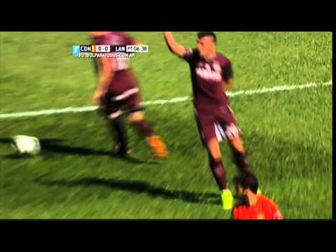 Gol de Cólzera. Crucero 1 - Lanús 0. Fecha 22. Primera División 2015. FPT.
