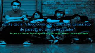 The patron saint liars and fakes - Fall Out Boy Lyrics Esp/Ing
