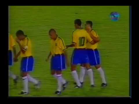 Brasil 4 x 2 Equador - Amistoso 1997
