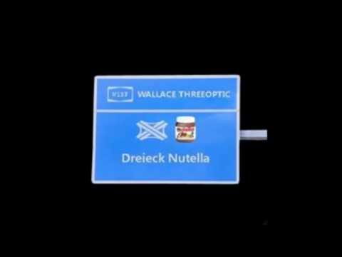 WALLACE THREEOPTIC  (BASSmaschinenCODE)  DREIECK NUTELLA  24 - 08 - 16