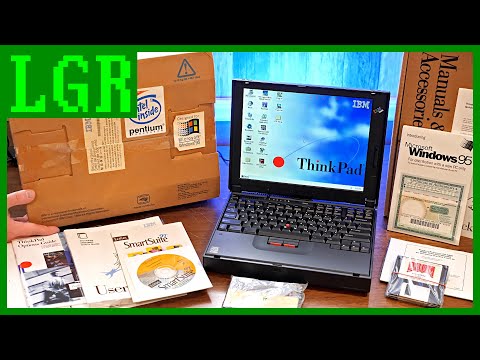 Brand NEW IBM ThinkPad 380ED from 1997! Unboxing & Setup