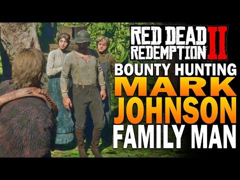The Bounty For Mark Johnson! Red Dead Redemption 2 Bounty Hunting