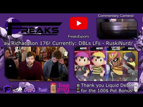 Freaks Richardson 176 Doubles LF - RuskiNurd/Beastly vs Chef/Bert The Dragon - SSBU