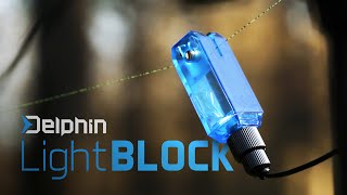 Svítící indikátor Delphin LightBLOCK červený