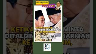 Download lagu Amazing!!! When Gus Dur asked Abah Anom to recite the Dhikr of the Thariqah, his response was sur... mp3