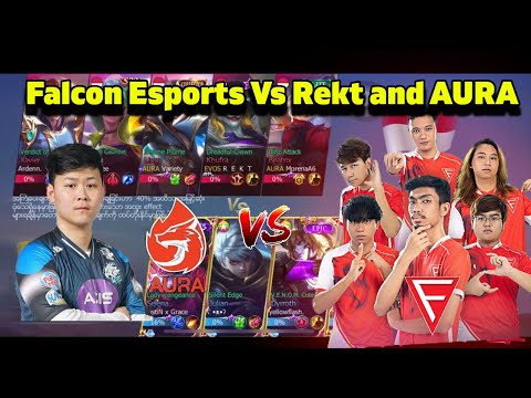 Falcon Esportsအသင်း MSCမသွားခင် Rektနဲ့Auraတို့ကို ရှယ်ရိုက်တဲ့ပွဲ