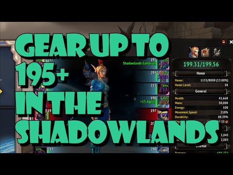 Surefire Way to Gear up to 195 - 200 Item Level Fast in Shadowlands