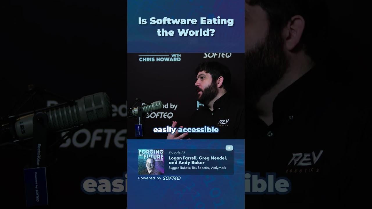 Is software eating the world? with with Greg Needel of Rev Robotics