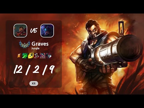 Graves Jungle vs Rek'Sai - KR Challenger Patch 13.13