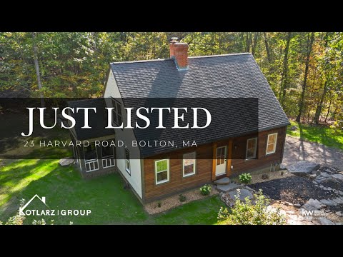 Just Listed! 23 Harvard Road, Bolton, MA!