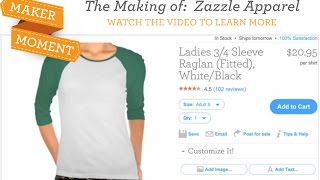 Maker Moment - Zazzle Apparel
