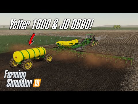Demoing a Yetter 1600 and JD DB90 for spring planting! Precision Farming on Flint Hills - EP20