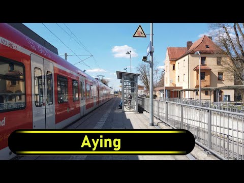 S-Bahn Station Aying (Munich 🇩🇪 S-Bahn) - Walkthrough 🚶