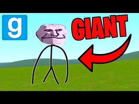 GIANT TROLLGE CREATURES - Garry's mod Sandbox