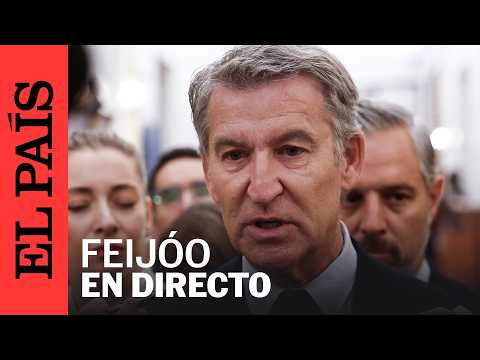 FEIJÓO comparece tras la VOTACIÓN de los DECRETOS de VIVIENDA | EL PAÍS