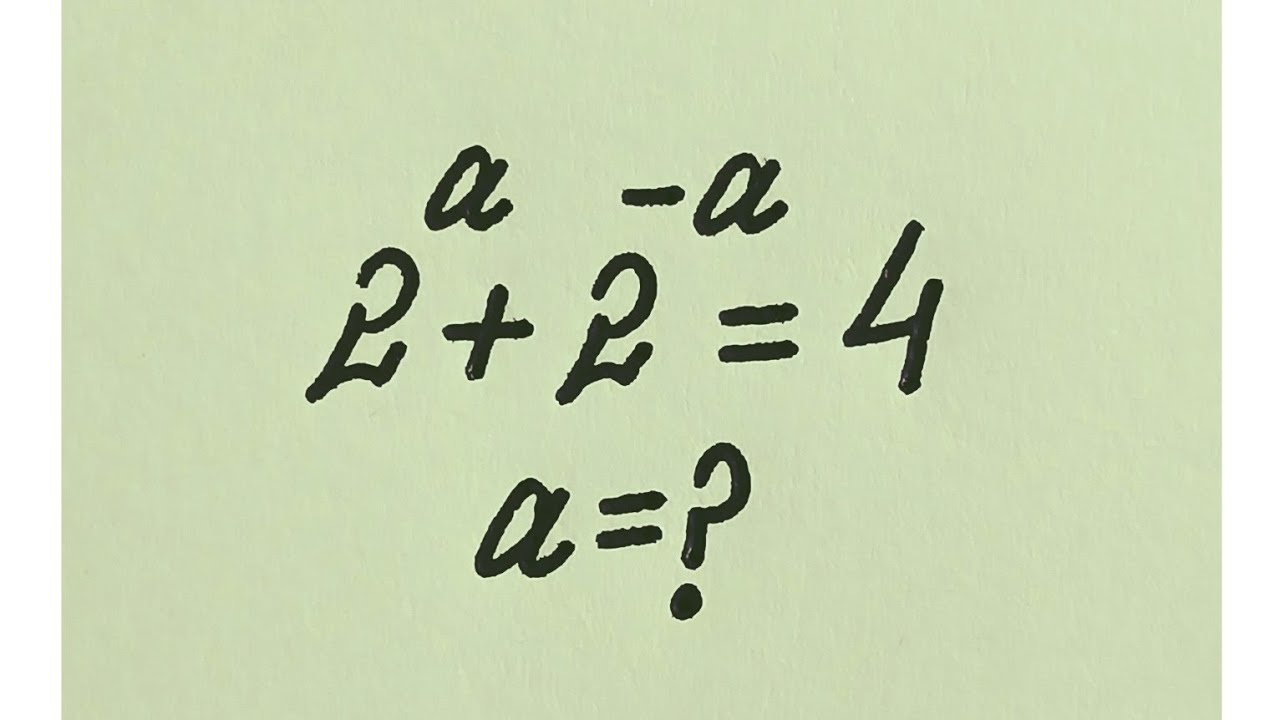 Germany l can you solve this?? l Olympiad Math exponential problem