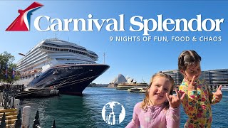 Carnival Splendor: 9 Nights of Food, Fun & Chaos with Kids!