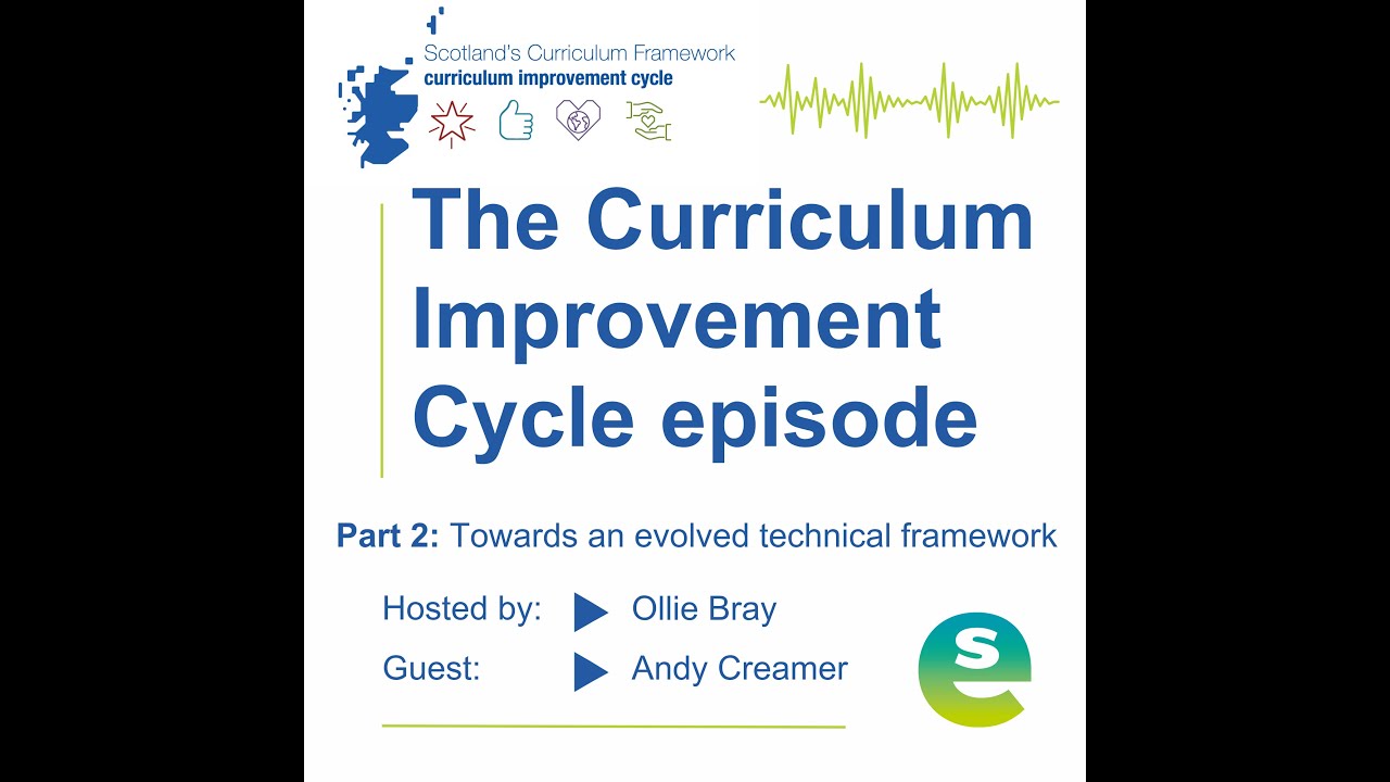 The Curriculum Improvement Cycle episode. Part 2: Towards and evolved technical framework